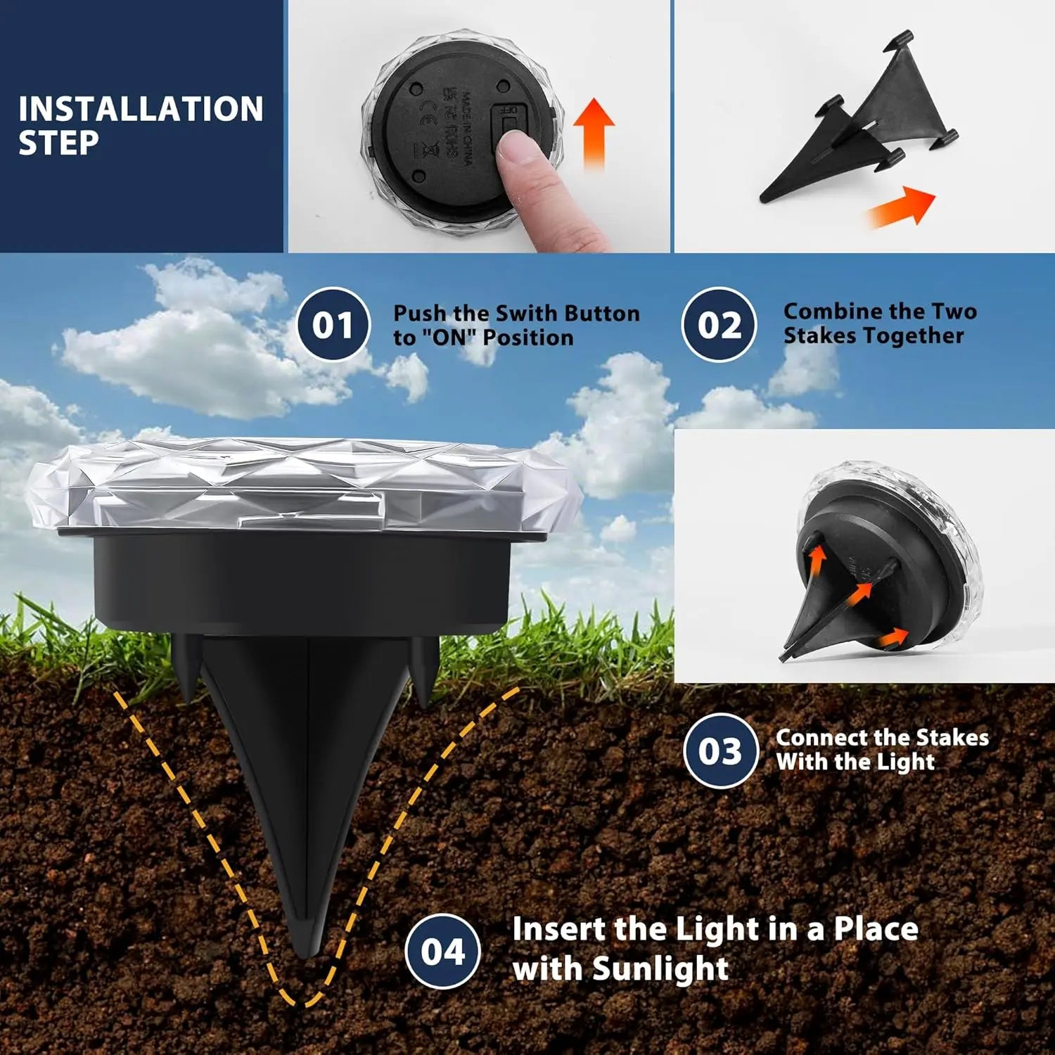 Solar LED In-Ground Lights