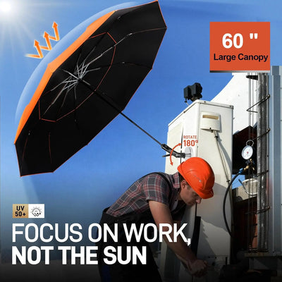 60 Inch Folding Magnetic Umbrella