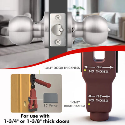 Adjustable Door Hinge Installation Jig Kit