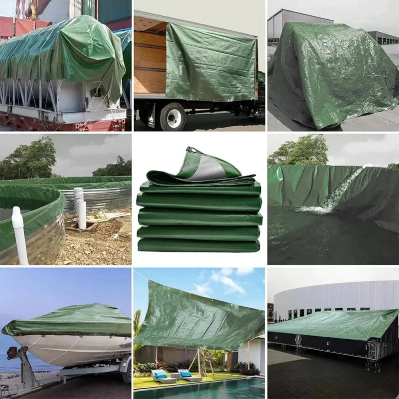 UV-Resistant Waterproof PE Tarpaulin