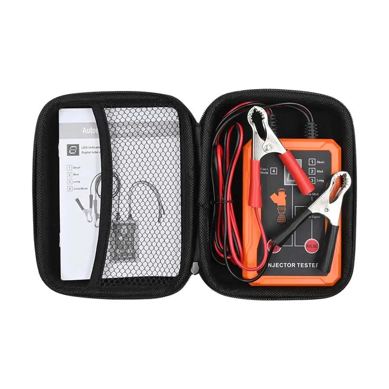 Upgraded Dual-Channel Fuel Injector Tester & Cleaner Tool (8 Pulse Modes)