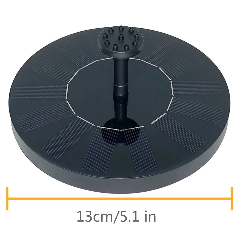 Solar Water Fountain