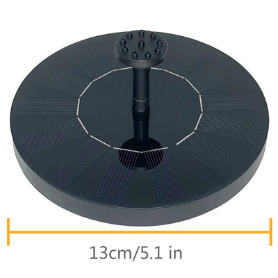 Solar Water Fountain