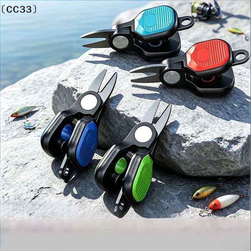 Portable Mini Serrated Fishing Scissors