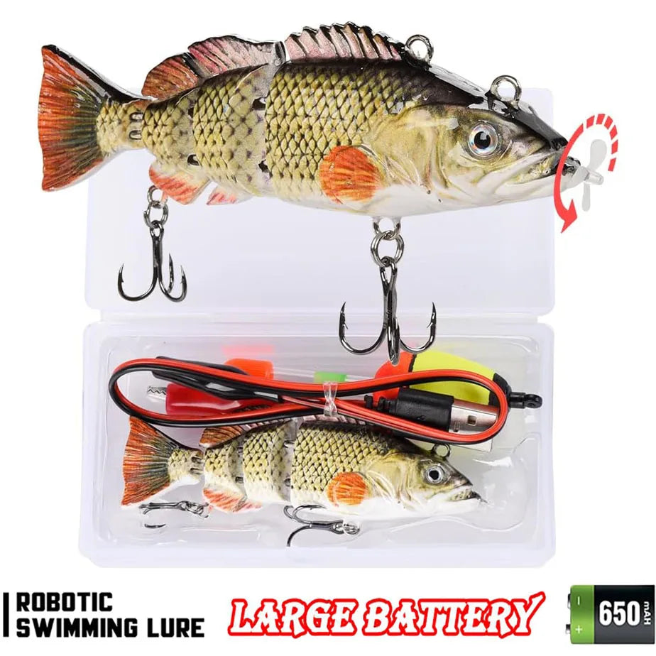 13cm/5.1" Rechargeable Robotic Fishing Lure