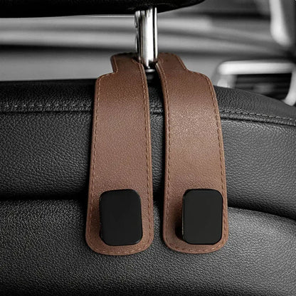 Leather Car Seat Back Hook