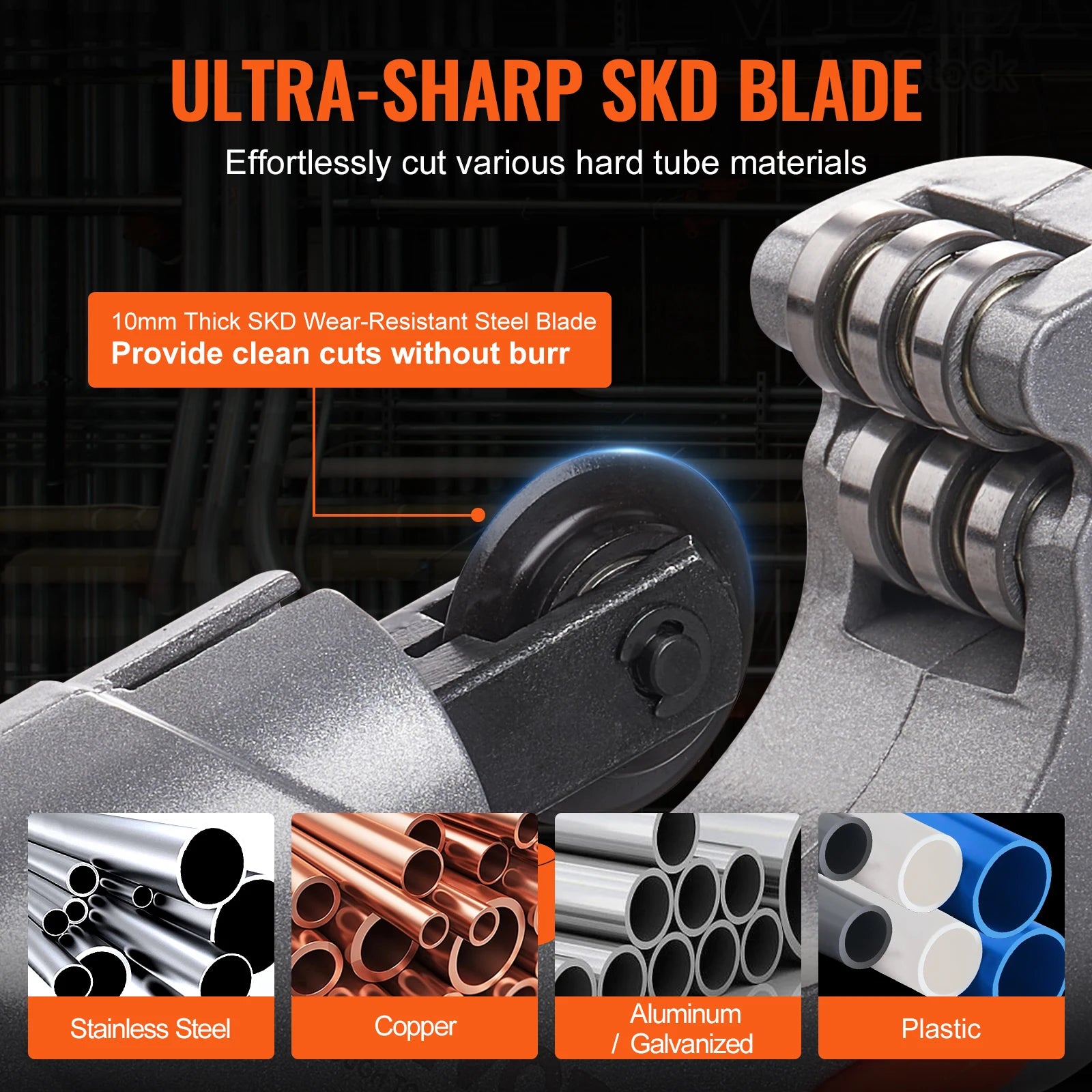Tubing Cutter Set with Deburring Tool