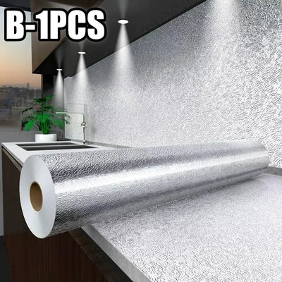 Aluminum Kitchen Wallpaper