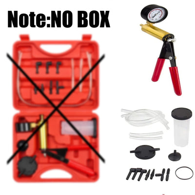 2-in-1 Handheld Brake Bleeder & Vacuum Pump Kit