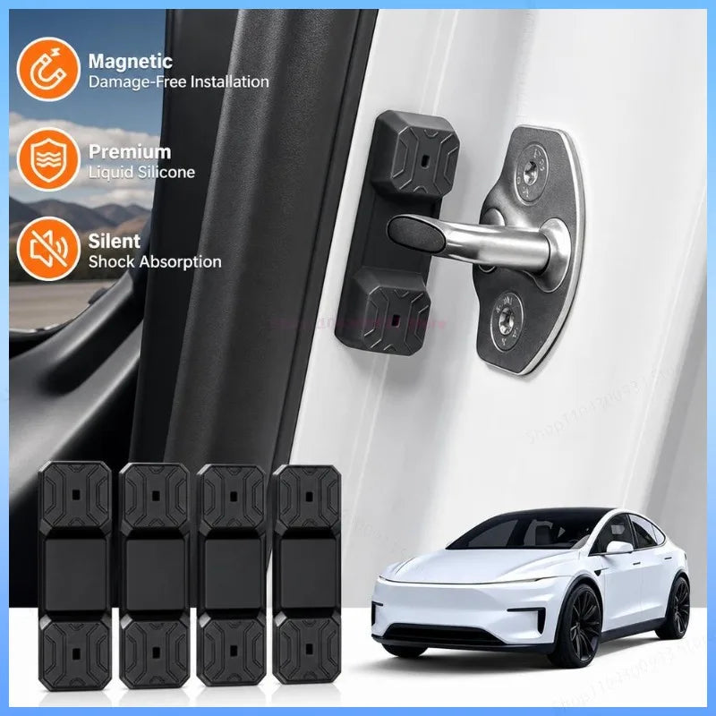 Citroen Magnetic Silicone Door Lock Dampener Pads – 4PCS
