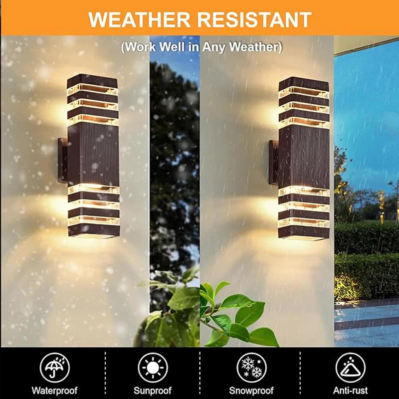 LED Outdoor Wall Lights E27