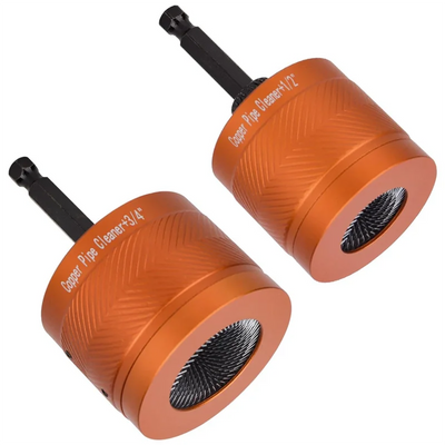2-Piece Copper Pipe Cleaner Set – 1/2" & 3/4"