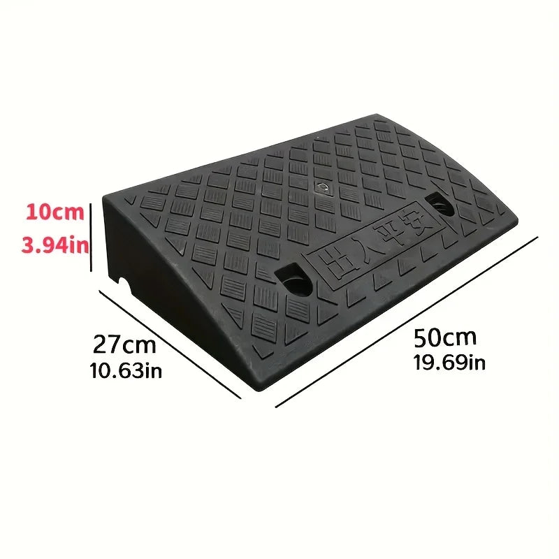 Heavy-Duty Portable Rubber Curb & Threshold Ramp