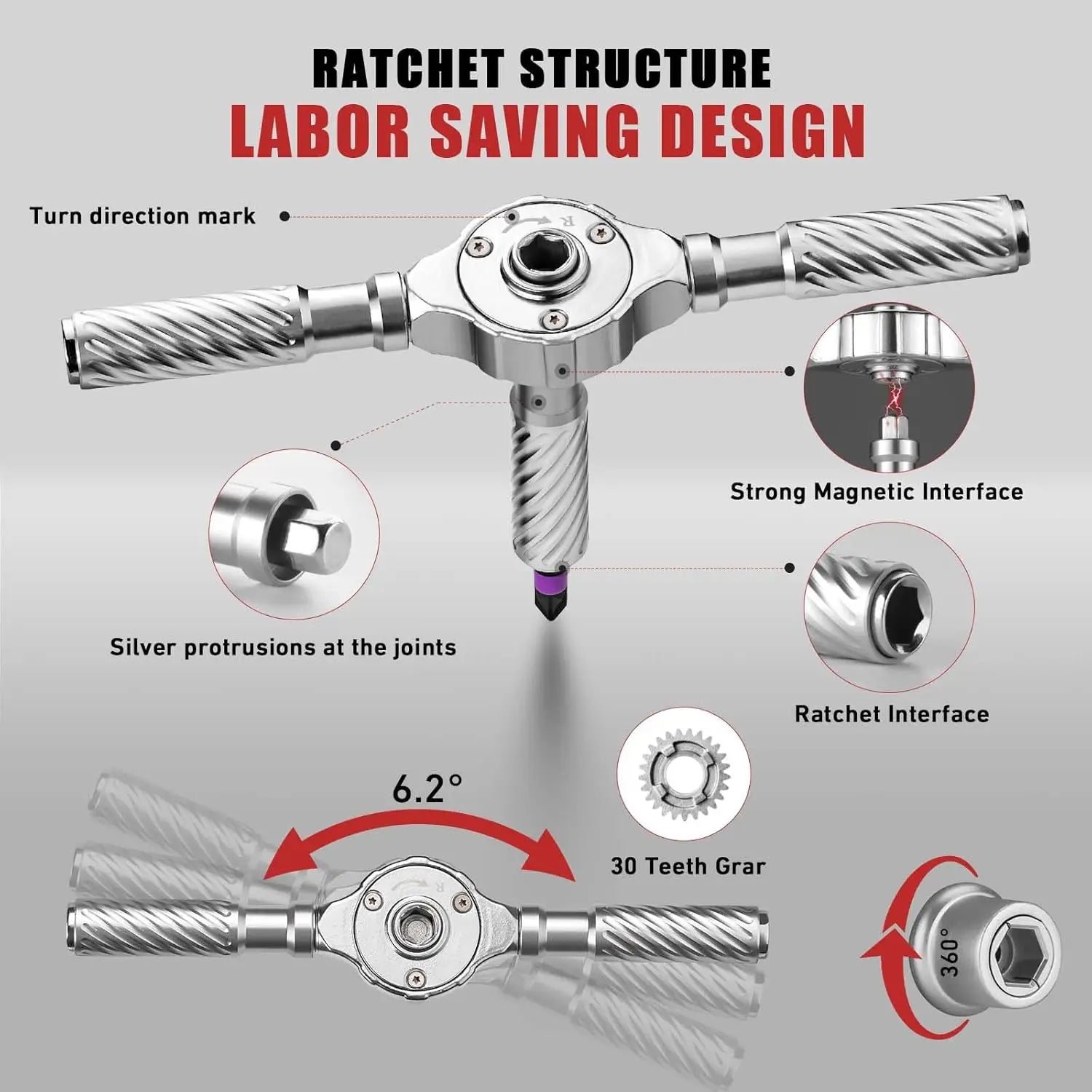 66-in-1 Ratchet Screwdriver Set