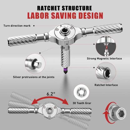66-in-1 Ratchet Screwdriver Set