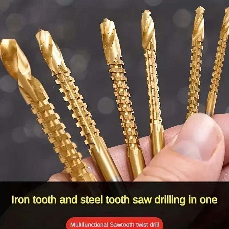 6 Pack Cobalt Drill Bit Set (3–8mm)