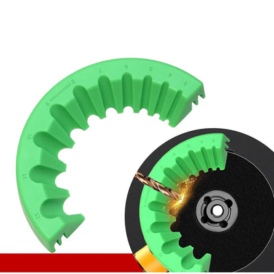 Drill Bit Sharpener Grinding Attachment 1/8"–1/2" (3–12mm)