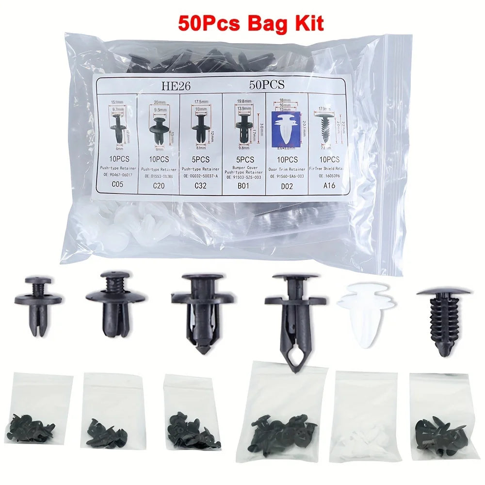 Car Clip Fastener Kit