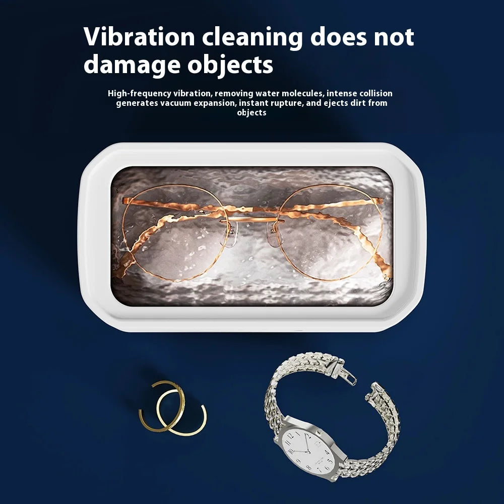 Ultrasonic Cleaner Machine for Jewelry, Glasses, Denture, Pacifier