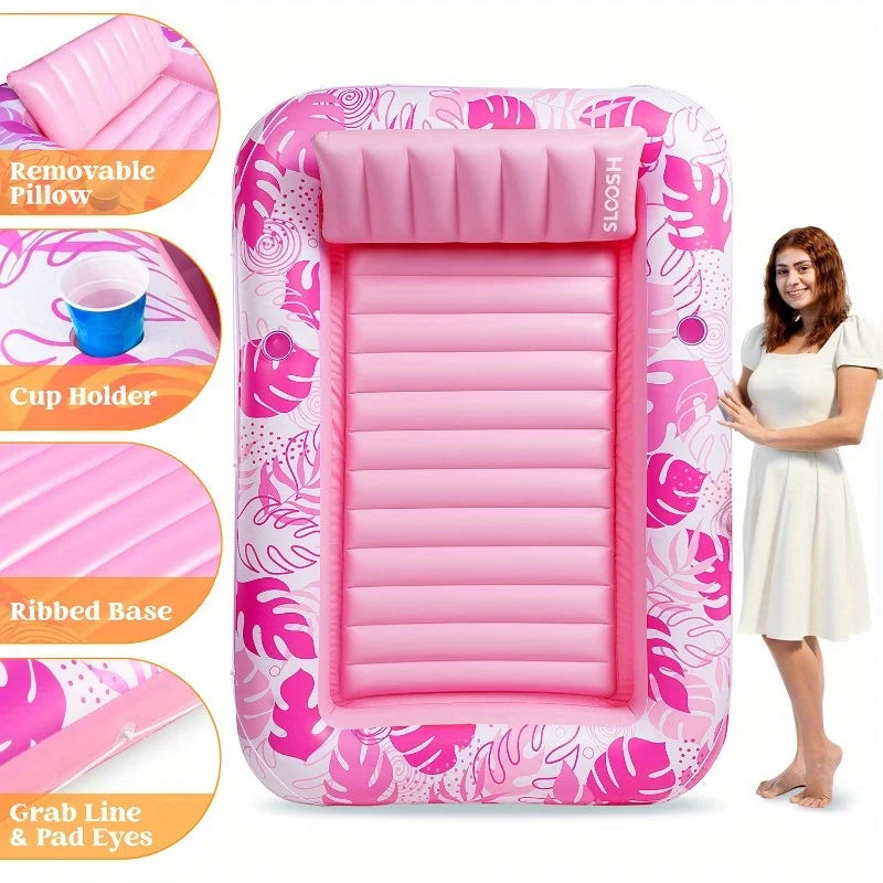 Inflatable Tanning Pool Lounger Float - US ONLY