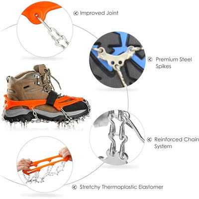 Stainless Steel Anti-Slip Ice Cleats