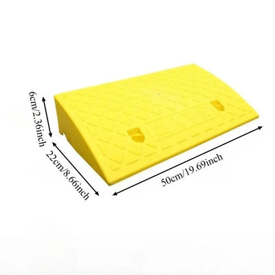 Heavy-Duty Portable Rubber Curb & Threshold Ramp
