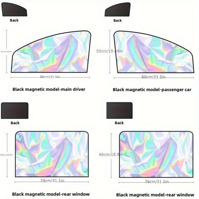 Magnetic Car Window Sunshade Cover