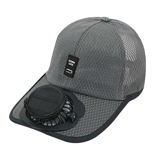 Solar Cooling Fan Hat