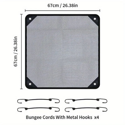 Outdoor AC Cover with Drawstring