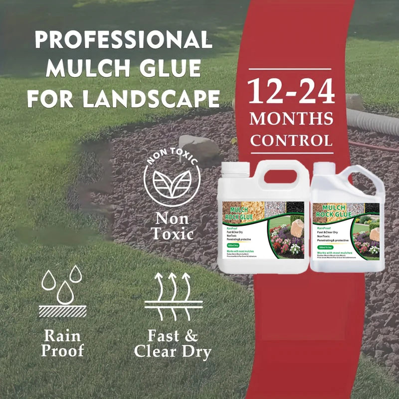 Landscape Mulch & Gravel Glue 17oz / 34oz