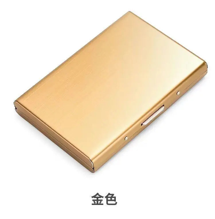 RFID Blocking Stainless Steel Metal Card Holder