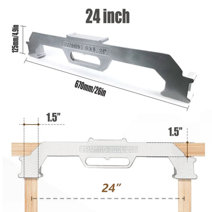 Framing Stud Layout Tool & Column Frame Fixture