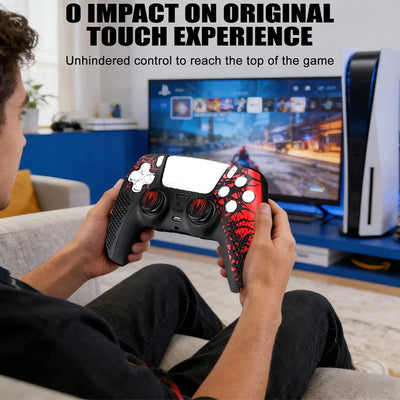 Spider-Themed PS5 Controller Cover
