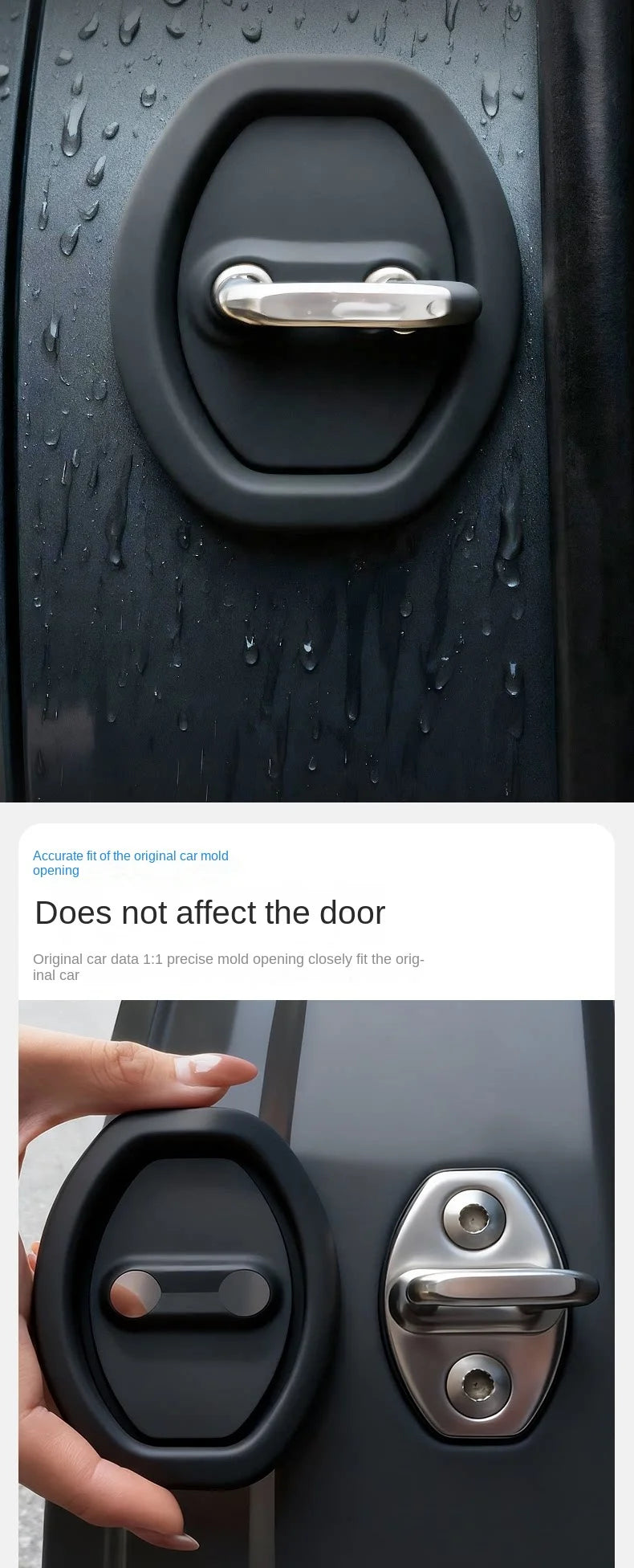 Silicone Car Door Lock Protector Covers