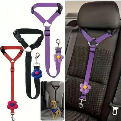 Adjustable Pet Car Seat Belt (T)