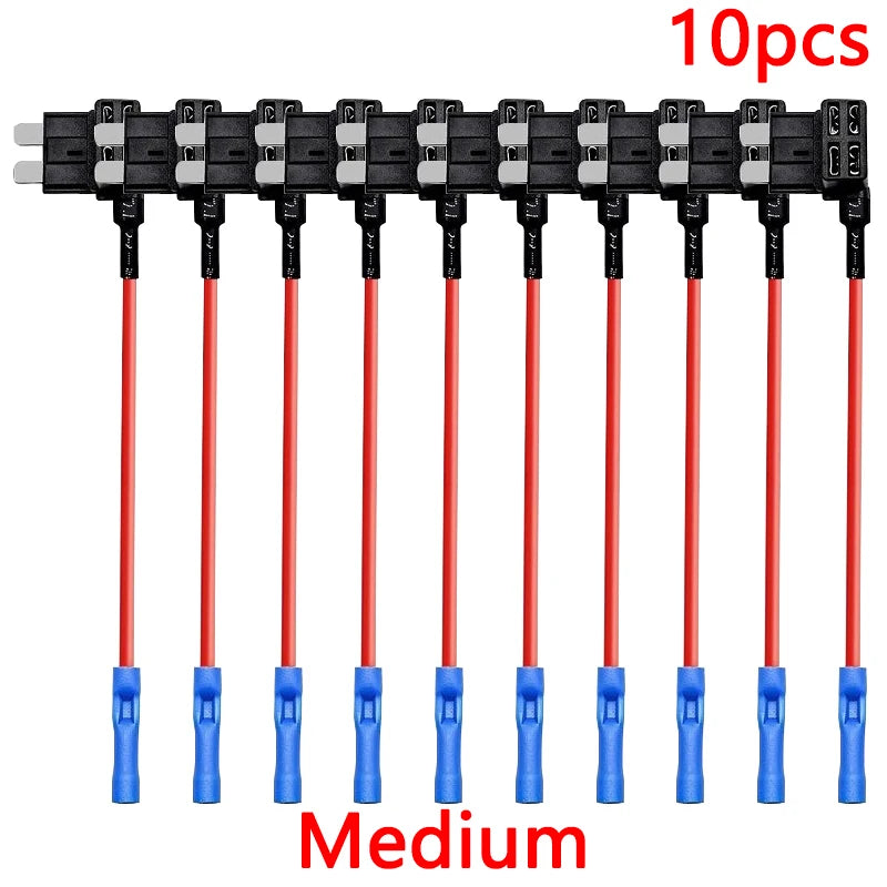 Automotive Add-a-Circuit Fuse Tap Adapters (5/10-Pack)