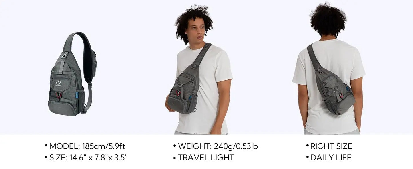 Packable Sling Chest Bag