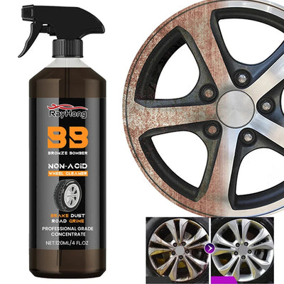 Powerful Wheel & Tire Cleaner Spray 4oz (120ml)