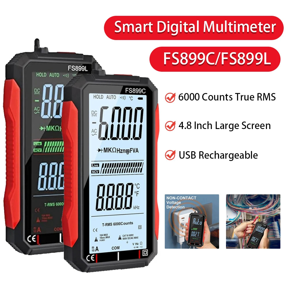 Digital Multimeter 6000 Counts