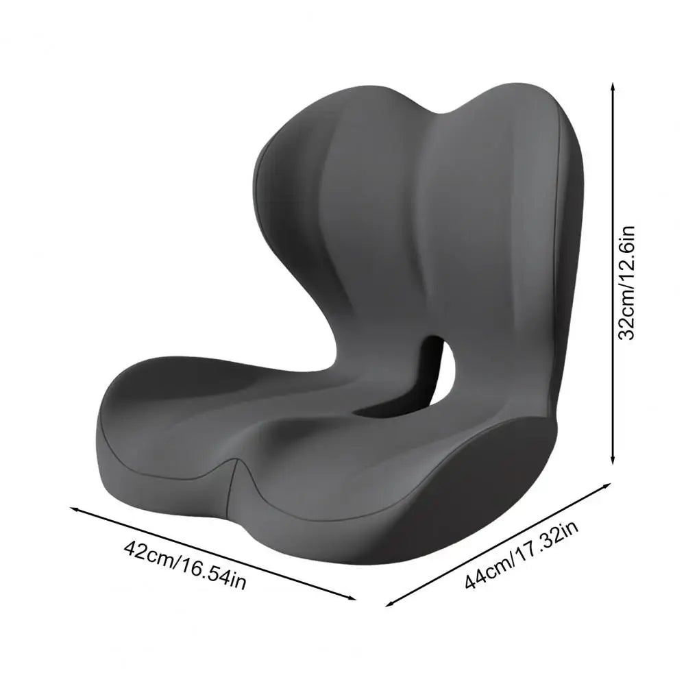 Ergonomic Memory Foam Seat Cushion with Lumbar Support