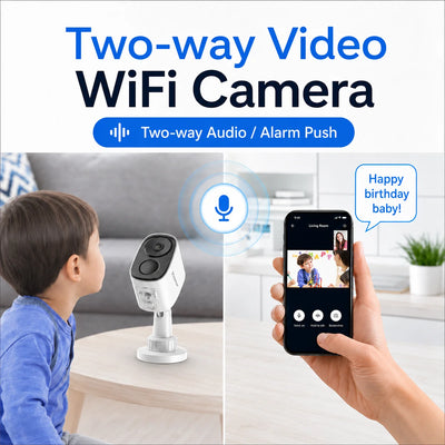 5MP Wireless Magnetic Security Camera