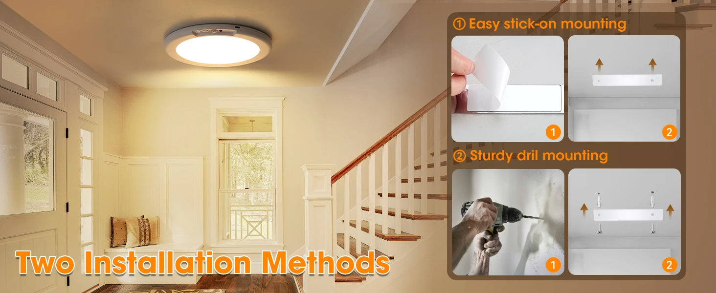 Motion Sensor Ceiling Light