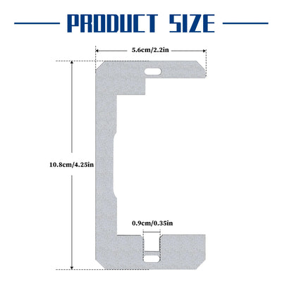 4-Pack Self-Leveling Outlet Box Adjustment Plate Spacers