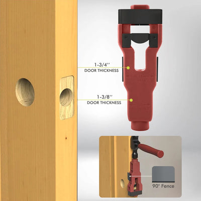 Adjustable Door Hinge Installation Jig Kit