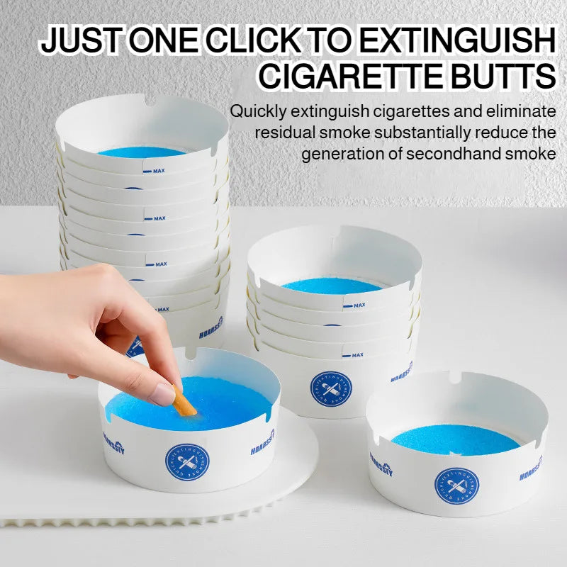 25PCS Disposable Water-Filled Ashtrays