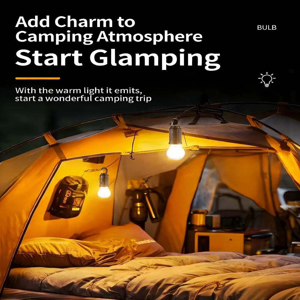 Bulb Light - Solar & Type-C Charging