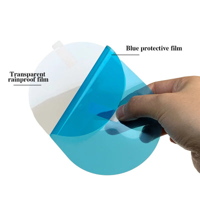 Anti-Fog Waterproof Rearview Mirror Film Kit