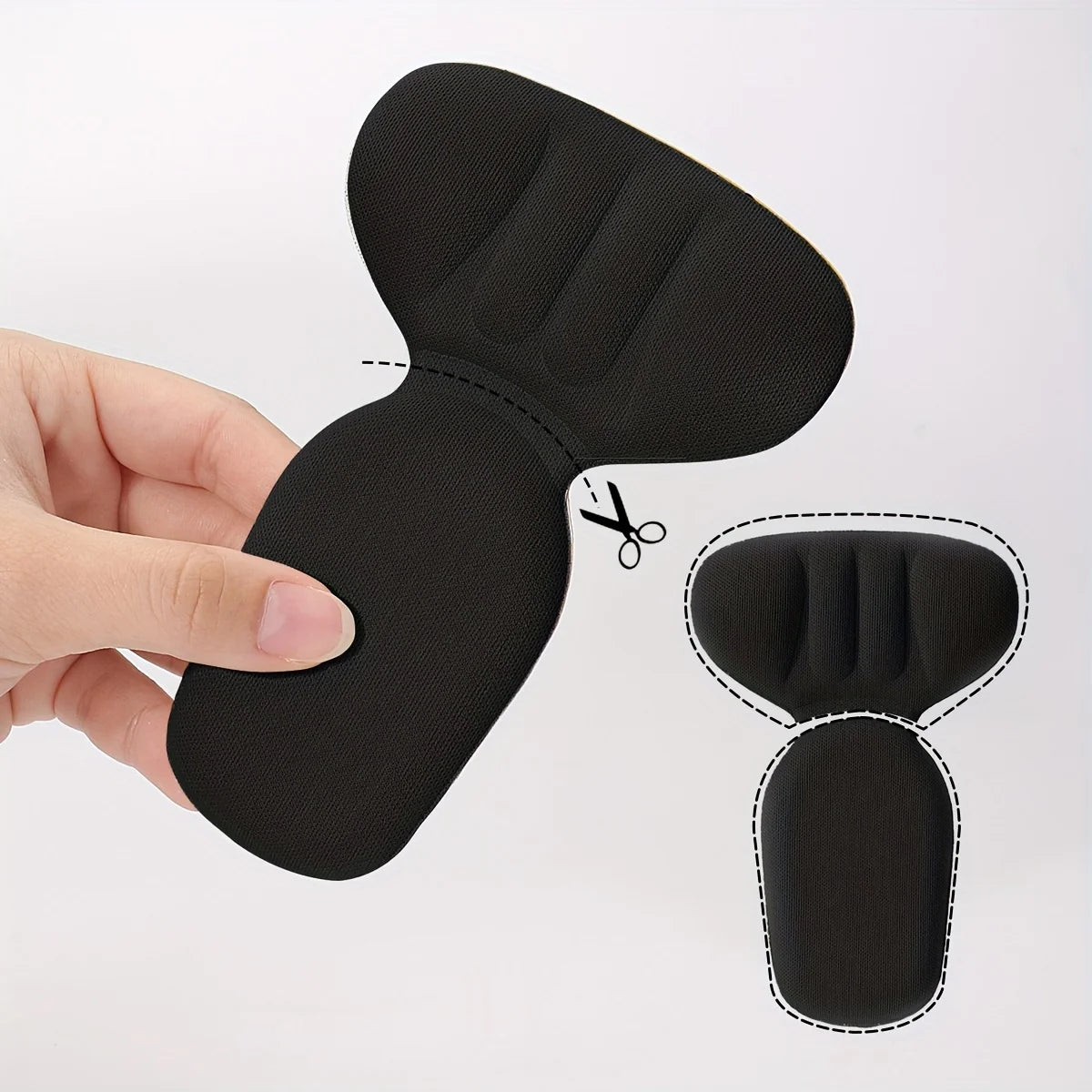 2 Pack T-Shaped Foam Heel Pads for High Heels