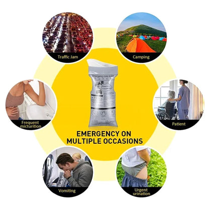 Portable Emergency Urine Bags (700ml) (I)