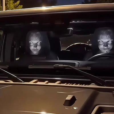 Halloween Car Seat Headrest Cover
